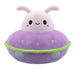 UFO Pink Soft Toy UFO Space Ship Plush Cuddly Fluffy Soft Plushie 35cm Pink