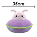 UFO Pink Soft Toy UFO Space Ship Plush Cuddly Fluffy Soft Plushie 35cm Pink