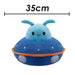 UFO Blue Soft Toy UFO Space Ship Plush Cuddly Fluffy Soft Plushie 35cm Blue