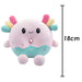 Axolotl Donut Soft Toy Animal Food Plush Cuddly Soft Furry Fluffy 18cm Pink