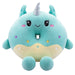 Unicorn DonutSoft Toy Animal Food Plush Cuddly Marshmallow Fluffy 18cm Blue