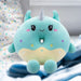 Unicorn DonutSoft Toy Animal Food Plush Cuddly Marshmallow Fluffy 18cm Blue