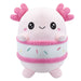 Axolotl S'More Soft Toy Animal Food Plush Cuddly Marshmallow Fluffy 28cm Pink