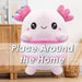 Axolotl S'More Soft Toy Animal Food Plush Marshmallow Fluffy