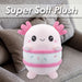 Axolotl S'More Soft Toy Animal Food Plush Cuddly Marshmallow Fluffy 28cm Pink