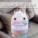 Unicorn S'More Soft Toy Animal Food Plush Cuddly Marshmallow 28cm Multi-Coloured