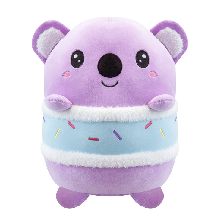 Koala S'More Soft Toy Animal Food Plush Cuddly Marshmallow Fluffy 28cm Purple