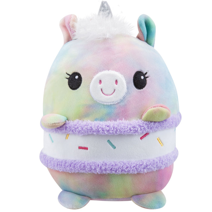 Unicorn S'More Soft Toy Animal Food Plush Cuddly Marshmallow 20cm Multi-Coloured