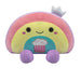 Rainbow Soft Toy Holding Popcorn Plush Cuddly Soft Cute 32cm Multi-Coloured