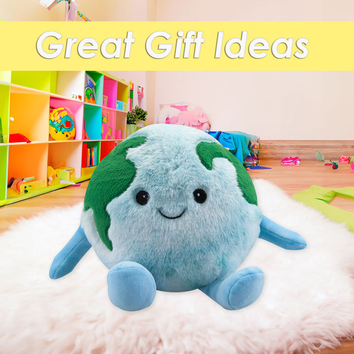 Earth Soft Toy Planet Solar System Plush Blue