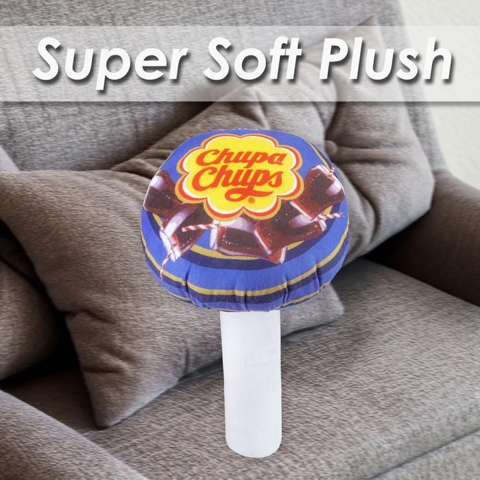 Chupa Chups Soft Toy Cola Lolly Pop Food Themed Cute Plush Cuddly 20cm Blue