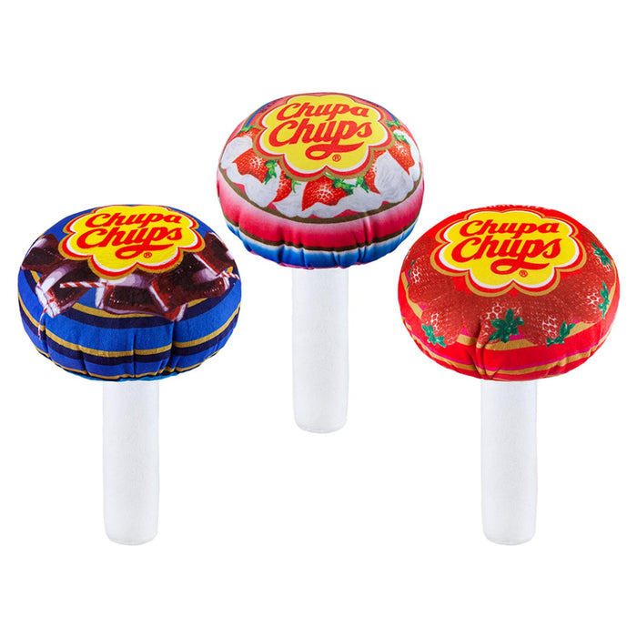 Chupa Chups Soft Toy Cola Lolly Pop Food Themed Cute Plush Cuddly 30cm Blue