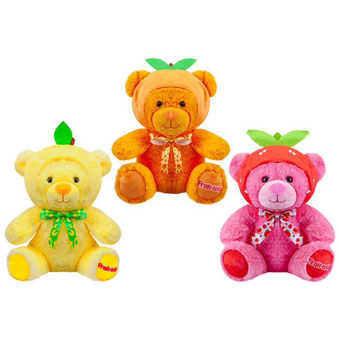 Fruit-tella Bear Soft Toy Plush Cute Cuddly Fluffy Plushie Stuffed