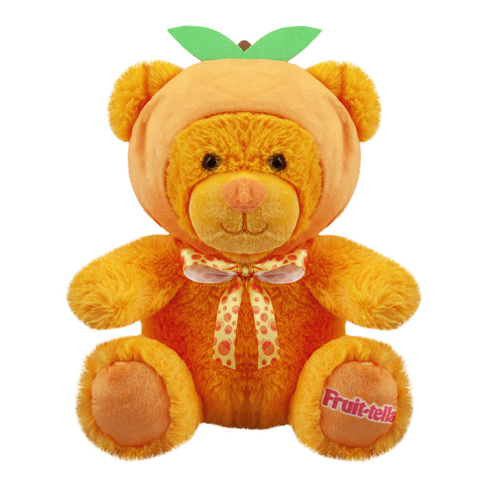 Fruit-tella Orange Bear Soft Toy Plush Cute Cuddly Fluffy Plushie 23cm Orange