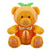 Fruit-tella Orange Bear Soft Toy Plush Cute Cuddly Fluffy Plushie 23cm Orange