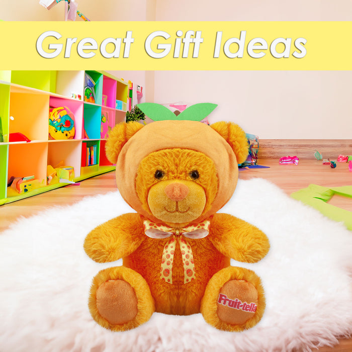 Fruit-tella Orange Bear Soft Toy Plush Cute Fluffy Plushie