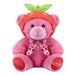 Fruit-tella Strawberry Bear Soft Toy Plush Cute Cuddly Fluffy Plushie 23cm Pink