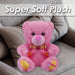 Fruit-tella Strawberry Bear Soft Toy Fruity Plush Cute Cuddly Fluffy 15cm Pink