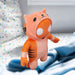 Gang Beasts Tiger Soft Toy Video Game Plush with Hooded Jumper 28cm Orange