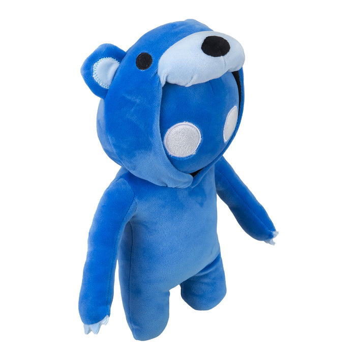 Gang Beasts Bear Soft Toy Video Game Plush with Hooded Jumper 28cm Blue