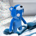 Gang Beasts Bear Soft Toy Video Game Plush with Hooded Jumper 28cm Blue