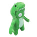 Gang Beasts Dinosaur Soft Toy Video Game Plush with Hooded Jumper 28cm Green