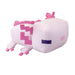 Minecraft Pink Axolotl Soft Toy Clip On Video Game Character-Officially Licensed Plush 13cm Pink