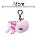 Minecraft Pink Axolotl Soft Toy Clip On Video Game Character-Officially Licensed Plush 13cm Pink