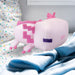 Minecraft Pink Axolotl Soft Toy Clip On Video Game Character-Officially Licensed Plush 13cm Pink