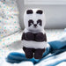 Minecraft Panda Soft Toy Clip On Video Game Character-Officially Licensed Toy Plush 13cm White