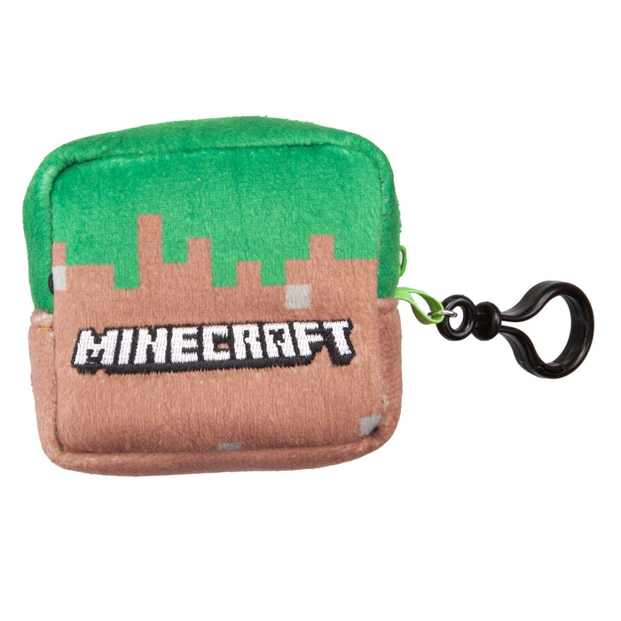 Minecraft Soft Toy Video Game Character-Officially Licensed Toy Plush 8cm Brown