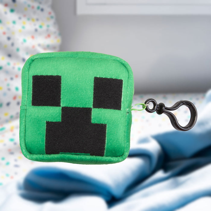 Minecraft Creeper Soft Toy Video Game Character-Officially Licensed Toy Plush 8cm Green