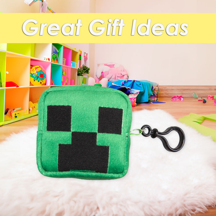 Minecraft Creeper Soft Toy Video Game Character-Officially Licensed Toy Plush 8cm Green