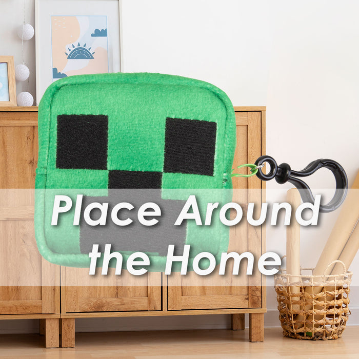 Minecraft Creeper Soft Toy Video Game Character-Officially Licensed Toy Plush 8cm Green