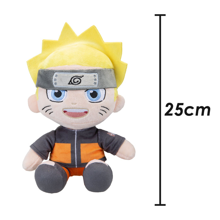 Naruto Soft Toy Japanese Manga Series Character Plush 25cm Multi-Coloured