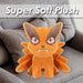 Kurama Soft Toy Naruto Japanese Manga Series Character Plush 25cm Multi-Coloured