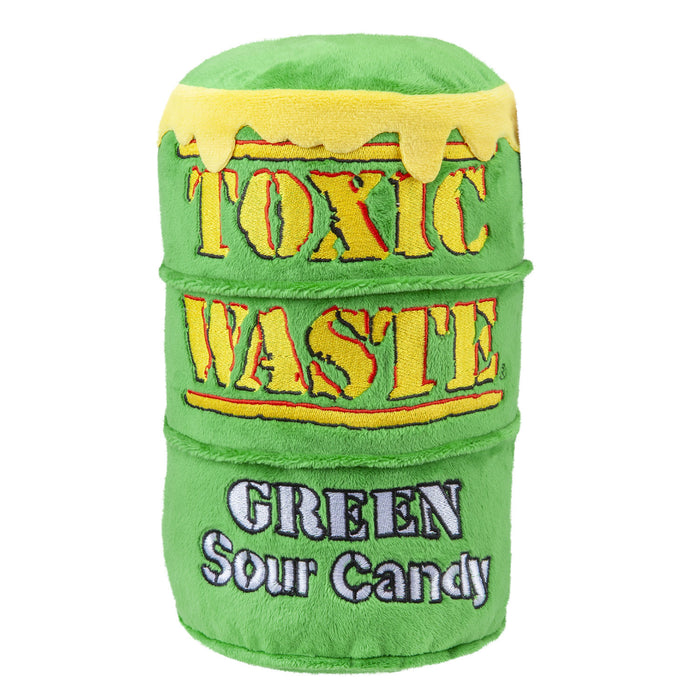 Toxic Waste Green Green Sour Candy Soft Toy Candy Inspired Plush 23cm Green