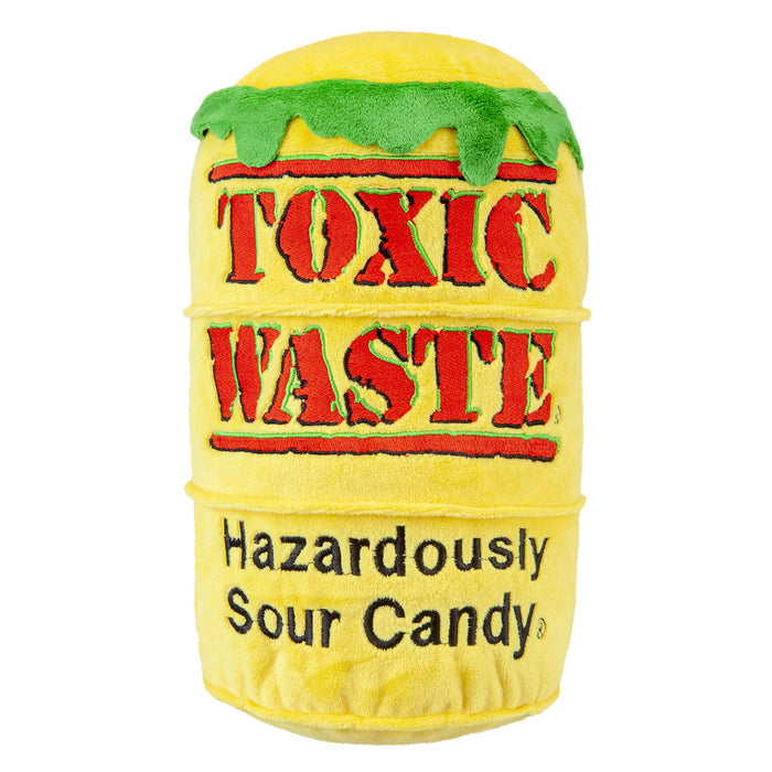 Toxic Waste Hazardously Hazardously Sour Candy Soft Toy Candy Plush 23cm Yellow