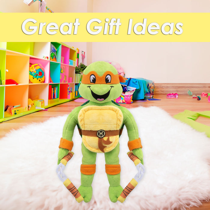 TMNT Michaelangelo Soft Toy Animated Teenage Mutant Ninja Turtles