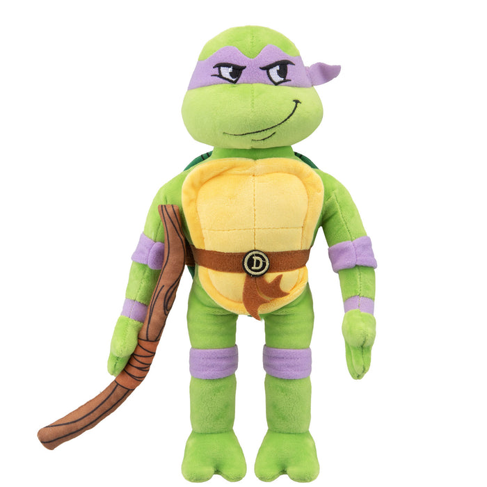 TMNT Donatello Soft Toy Animated Teenage Mutant Ninja Turtles Plush 28cm Purple