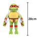 TMNT Raphael Soft Toy Animated Teenage Mutant Ninja Turtles Plush 28cm Red