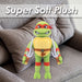 TMNT Raphael Soft Toy Animated Teenage Mutant Ninja Turtles Plush 28cm Red