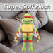 TMNT Raphael Soft Toy Animated Teenage Mutant Ninja Turtles Plush 28cm Red