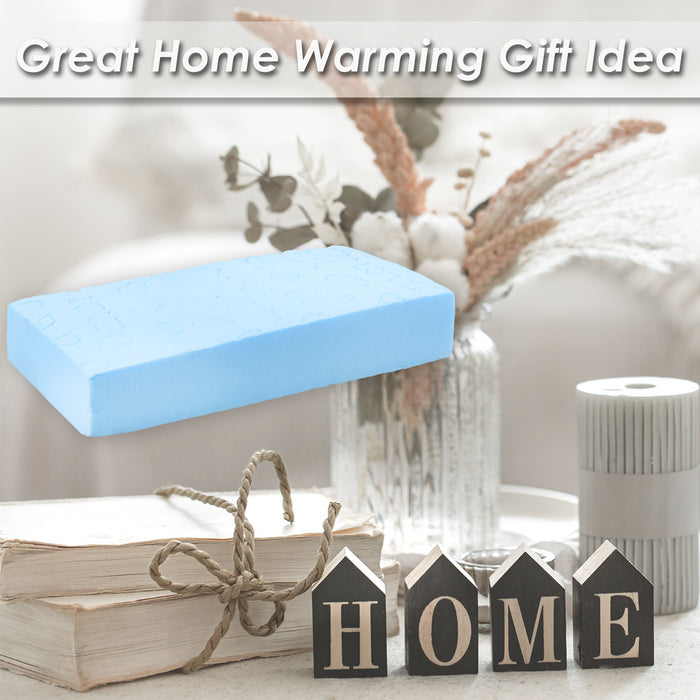 Sponge Blue Absorbent Cleaning Accessory Tough Sponge Kitchen 12 x 8cm Blue