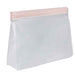 Food Storage Bag Press Seal Close 350ml Reusable Pink