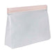 Food Storage Bag Press Seel Close 350ml Storage Bags Reusable 20. 5 x14. 5cm Pink