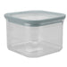 Square Food Container 500ml Airtight Storage Container
 10.2 x 10.2cm Grey