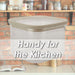 Square Food Container 500ml Airtight Storage Container
 10. 2 x 10. 2cm White