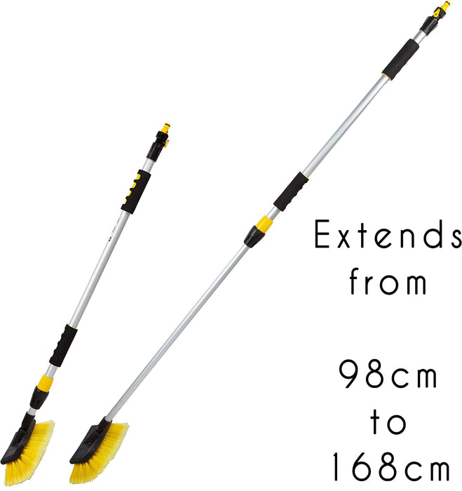 Telescopic Wash Brush, Extendable 1.68m Car & Window Washer