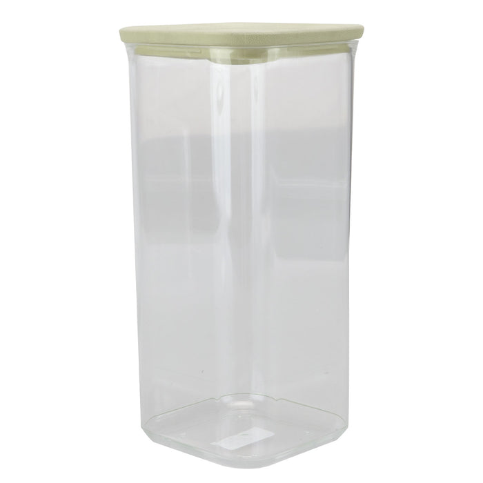 Food Container Cream 1.7L Airtight Storage Container
 10.2 x 10.2 x 22.8cm White